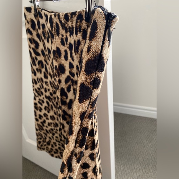 Mango hight waisted leopard skirt - Picture 3 of 3